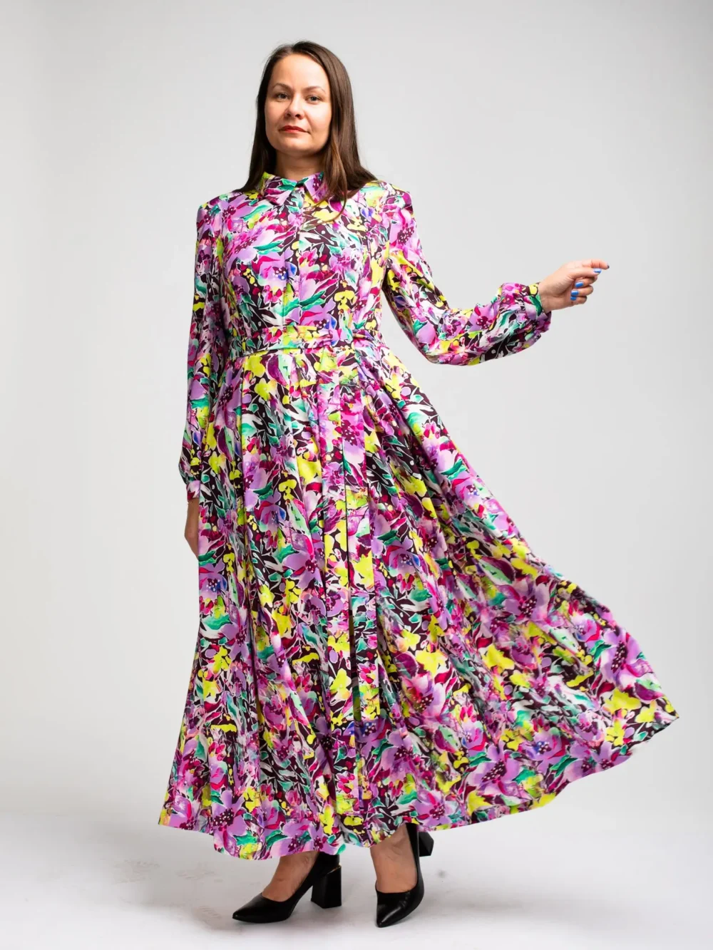 _92A9718 SUKNELĖ „ORCHIDĖJOS“