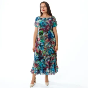 VASARINĖ GĖLĖTA SUKNELĖ